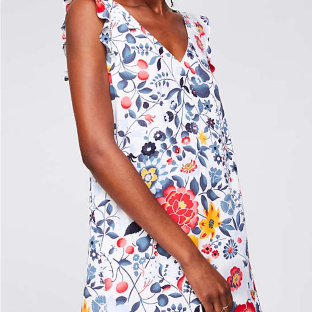 LOFT floral dress